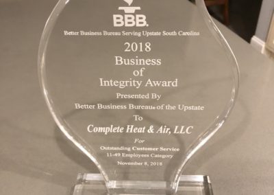 BBB Integrity Award