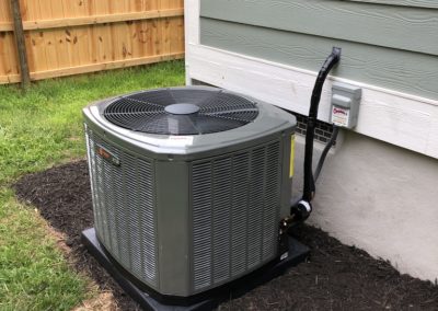 outdoor Trane HVAC Unit