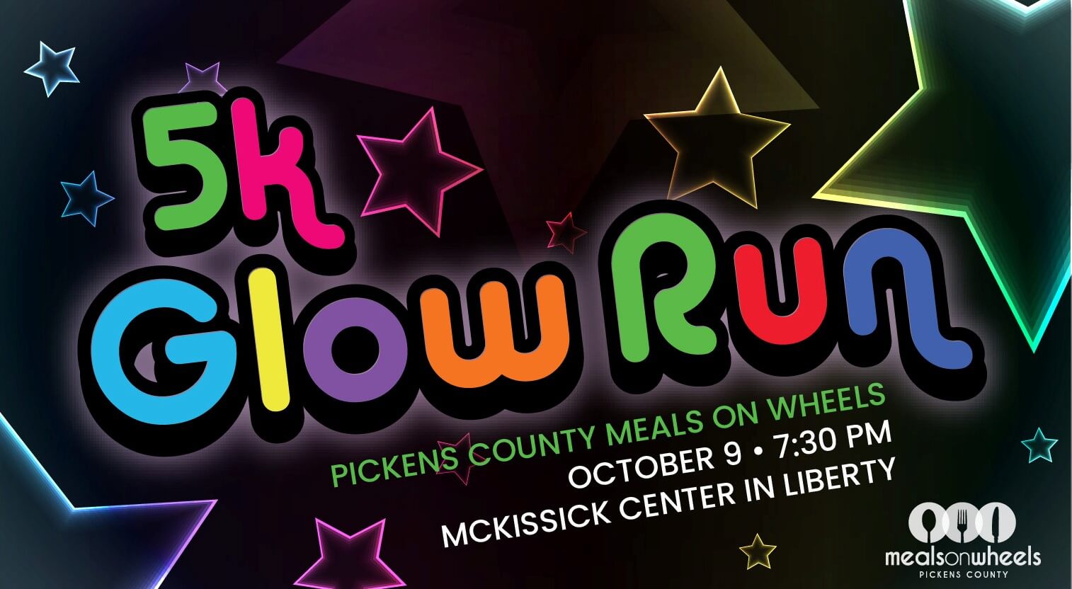 Glow Run Banner