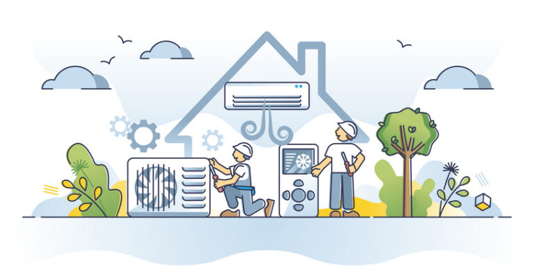 Ductless AC Installation
